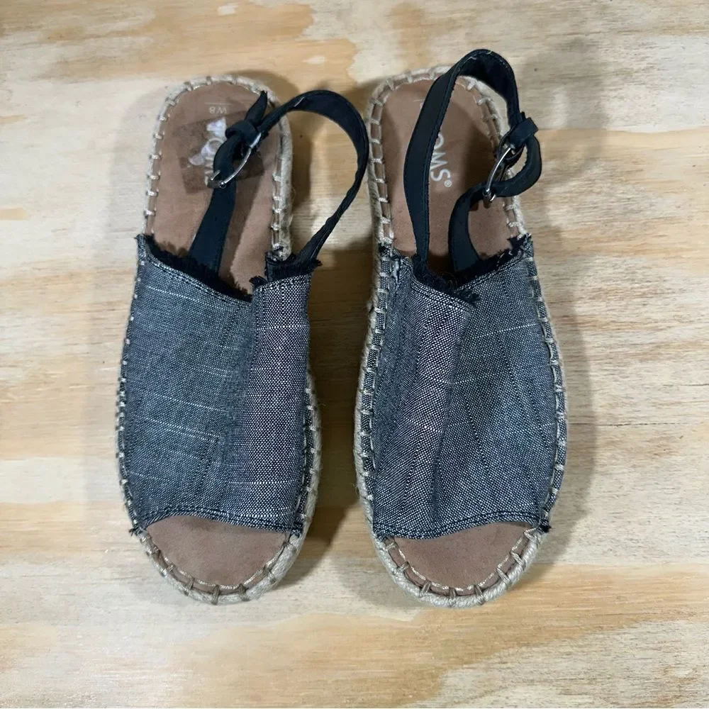 Toms Sandals Women’s Size 8